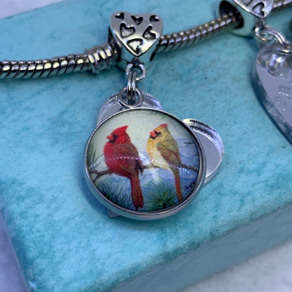 COPY - Piece of my heart in heaven cardinal heart… - Picture 3 of 3